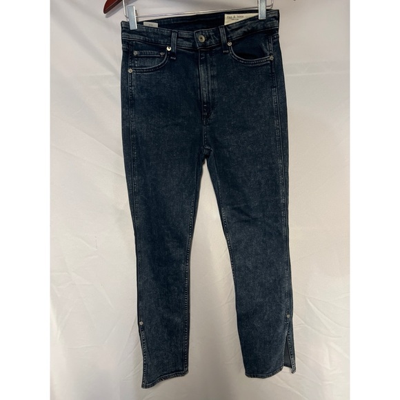 Rag And bone Dark Blue Denim Jeans - Picture 1 of 6